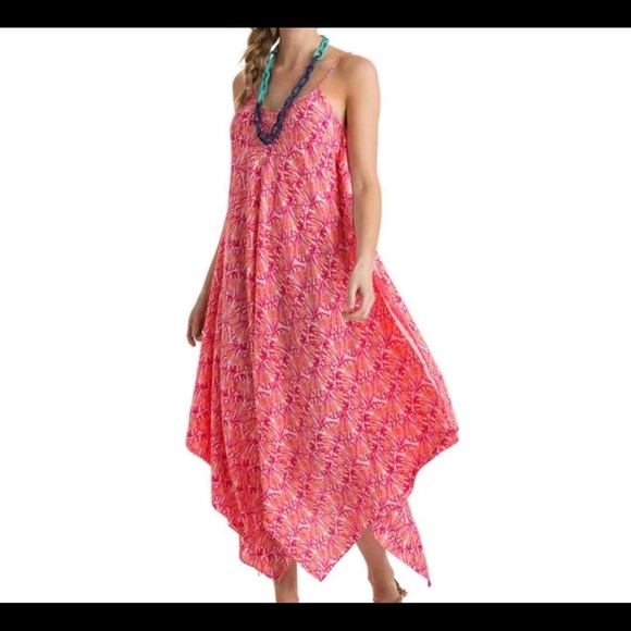 Vineyard Vines Dresses & Skirts - Vineyard Cines Shell handkerchief hem maxi dress